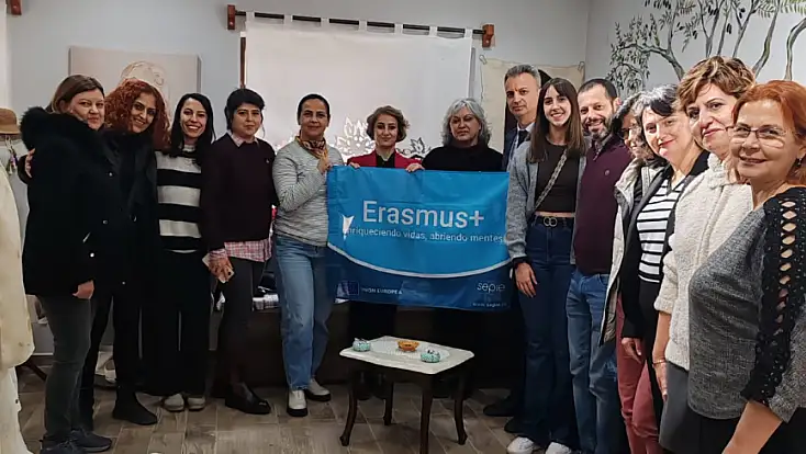 Ödemiş Halk Eğitim Merkezi, Erasmus+ Kapsamında İspanya’dan Gelen Öğretmenleri Ağırladı
