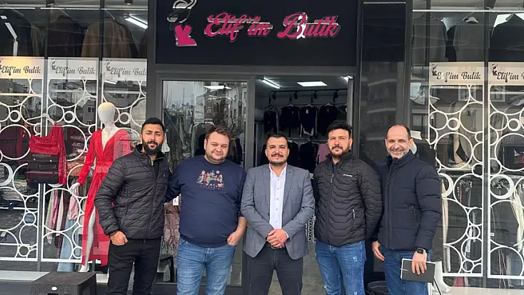 ÖDEMİŞ TERZİLER ODASI BAŞKAN ADAYI MEHMET KARACAN ZİYARETLERİNE HIZ KESMEDEN DEVAM EDİYOR