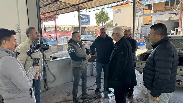 TAHİR SİLAY: “GÖNÜL GÖNÜLE, EL ELE ESNAF ZİYARETLERİMİZ SÜRÜYOR”