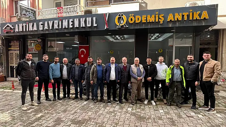 Ödemiş demirciler odası seçimleri öncesi Erdem Derya’dan mahalle buluşması