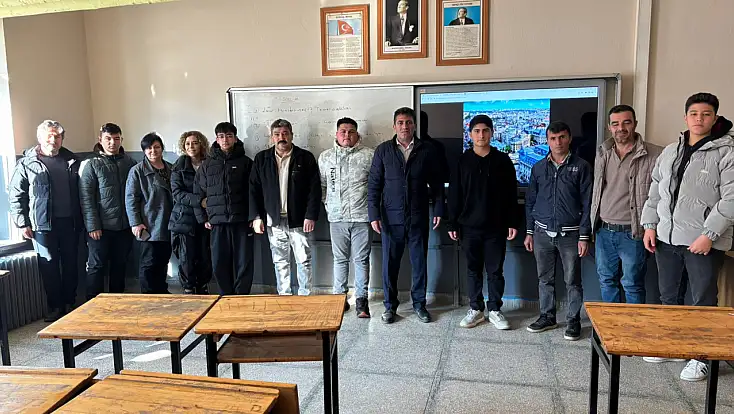 Ödemiş MTAL’de Erasmus bilgilendirmesi yapıldı