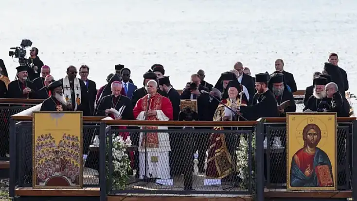 Papa 14. Leo, İznik'te Ayine Katıldı, Programı İstanbul’da Devam Edecek