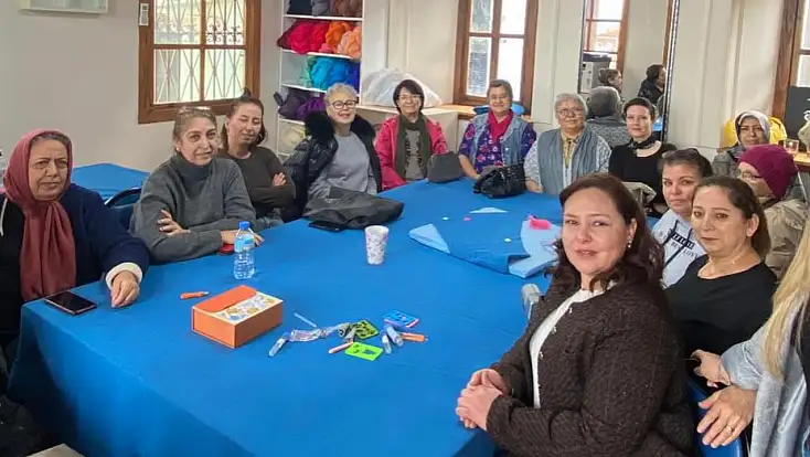 TİRE BELEDİYESİ’NDEN KADINLARA YÖNELİK KEÇE İŞLEME KURSU BAŞLADI