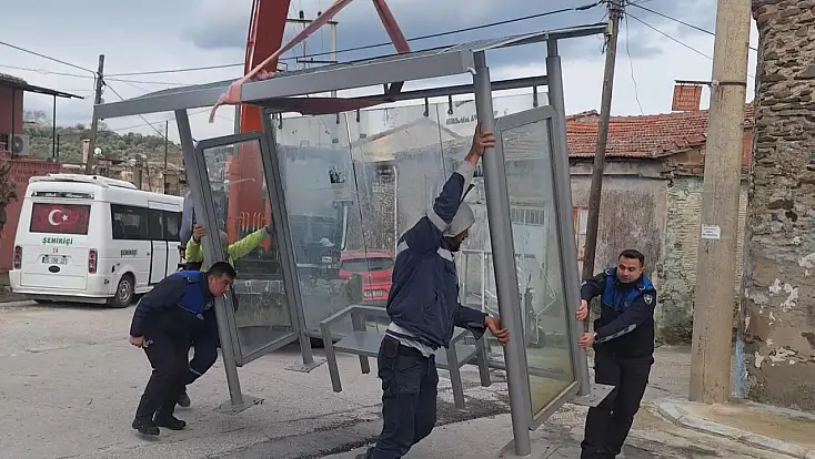 Tire’de trafik düzenlemeleri ve yeni durak çalışmaları