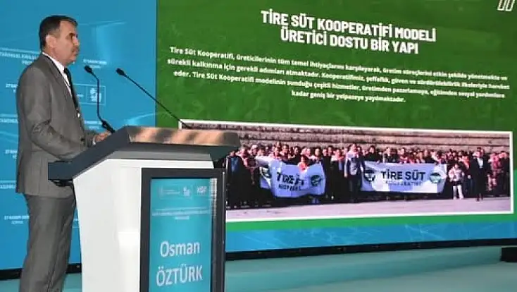 Tire Süt Kooperatifi Konya’da ilgi odağı oldu