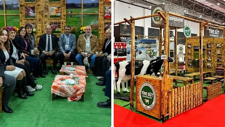 Tire Süt Kooperatifi’ne İzmir Tarım Fuarı’nda Yoğun İlgi