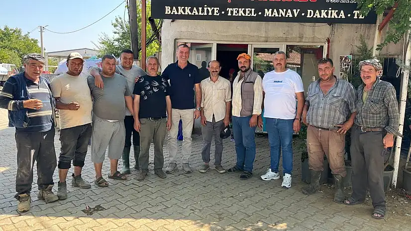 AK Parti Ödemiş İlçe Başkanı Öncel'den Yaylalara Ziyaret