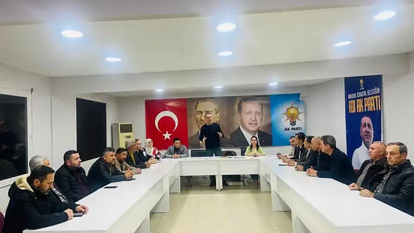 AK Parti Ödemiş İlçe Teşkilatı Olağan Toplantısını Gerçekleştirdi