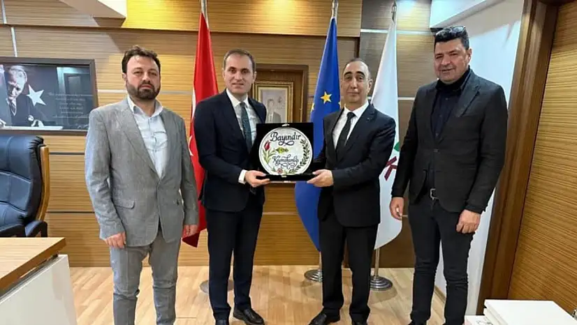 BAYINDIR'DAN TKDK MANİSA İL MÜDÜRLÜĞÜ'NE DESTEK ZİYARETİ