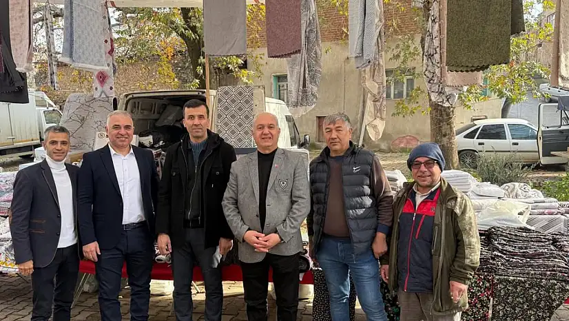 HÜSEYİN DÖNER ESNAFIN YANINDA: ZİYARETLER SÜRÜYOR