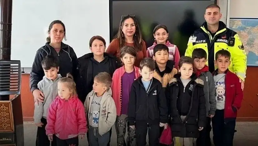 Kiraz'da Miniklere Trafik Bilinci Aşılandı