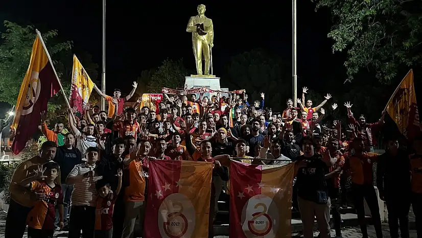 Kirazlı Galatasaraylılar Şampiyonluğu Coşkuyla Kutladı