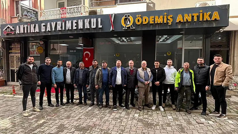 Ödemiş demirciler odası seçimleri öncesi Erdem Derya'dan mahalle buluşması