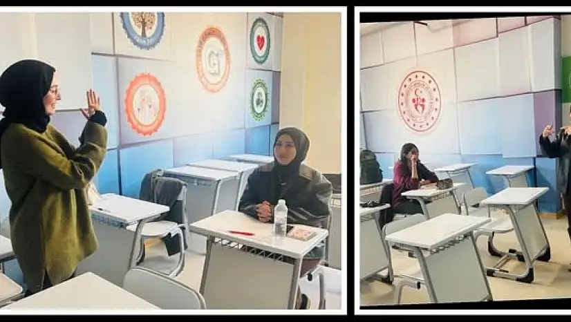ÖDEMİŞ GSB GENÇLİK MERKEZİ'NDE İŞARET DİLİ EĞİTİMİ BAŞLIYOR