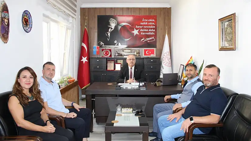 Ödemiş İlçe Millî Eğitim Müdürü Sunullah Desticioğlu'ndan Okul ve Kurum Ziyaretleri