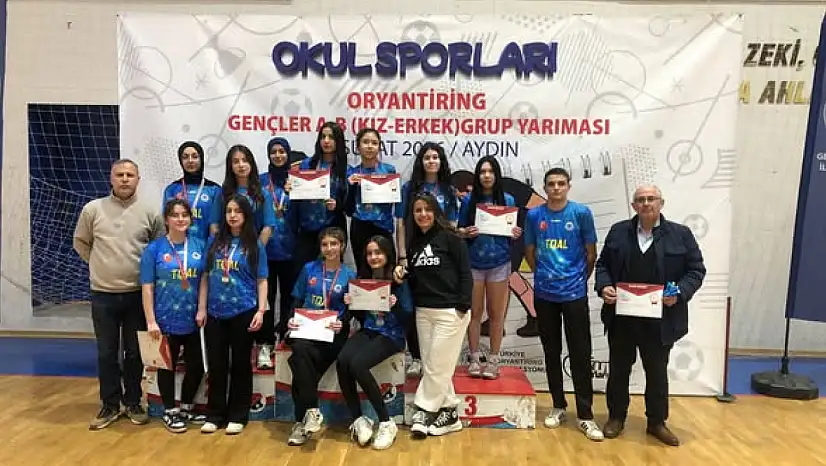 Ödemiş'in TOAL takımı Türkiye Şampiyonası'nda dereceler elde etti