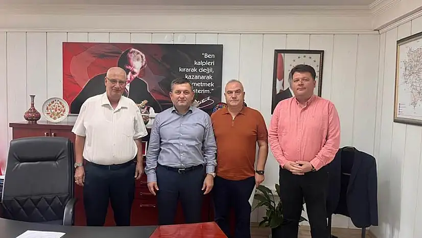 Ödemiş Kaymakamı Erdoğan'dan Şoförler Odası'na Teşekkür Belgesi