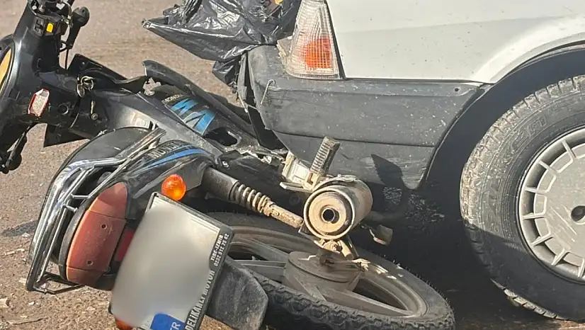 Ödemiş'te Korkutan Kaza: Motosiklet Sürücüsü Yaralandı