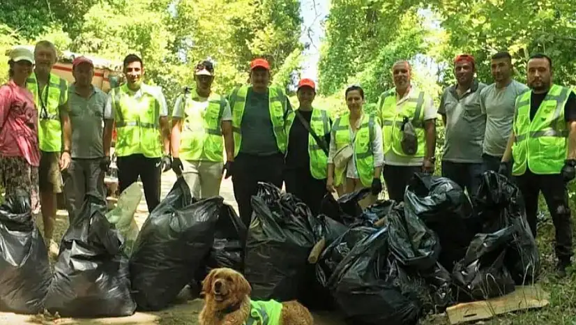 Tire Turizm Derneği Kaplan'da Çevre Temizliği Yaptı