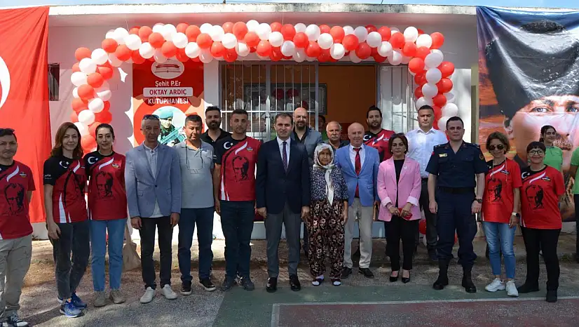 TOBEDOSK'tan Anlamlı Sosyal Sorumluluk Projesi: Şehit Oktay Ardıç Kütüphanesi Açıldı