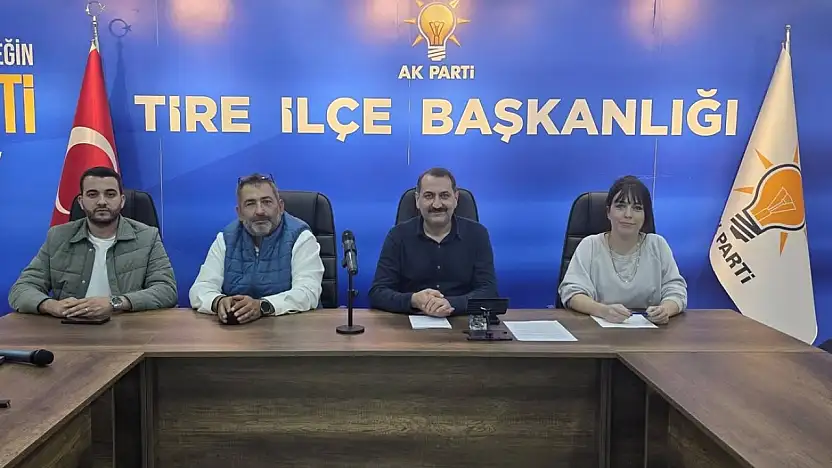 AK Parti Tire İlçe Teşkilatı Yönetim Kurulu Toplantısını Gerçekleştirdi
