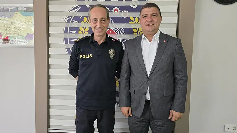 Başkan Okuroğlu'ndan Emniyet Müdürü Uçar'a Nezaket Ziyareti