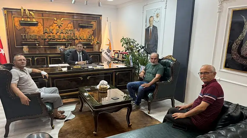 Cumhur İttifakı'ndan Tire'de Birlik Mesajı AK Parti Tire İlçe Başkanlığı, MHP heyetini ağırladı