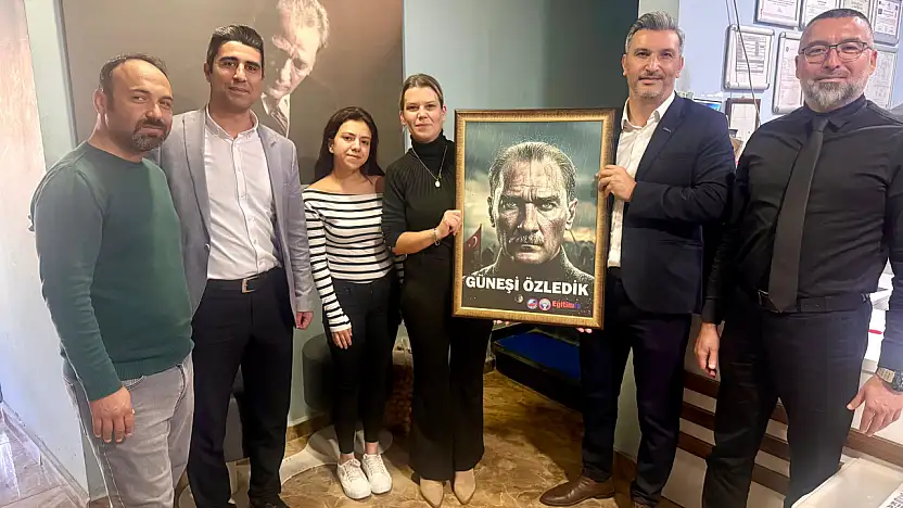 Eğitim-İş İzmir 6 No'lu Şube'den Ödemiş TV9'a Ziyaret