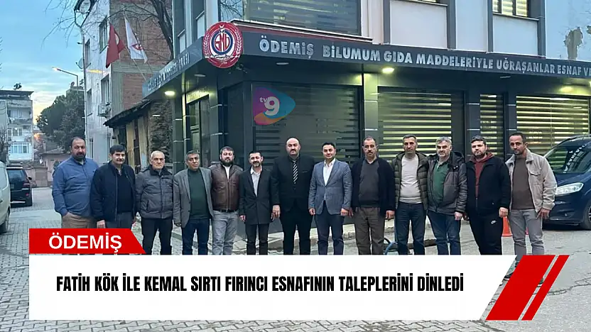 Fatih Kök ile Kemal Sırtı fırıncı esnafının taleplerini dinledi