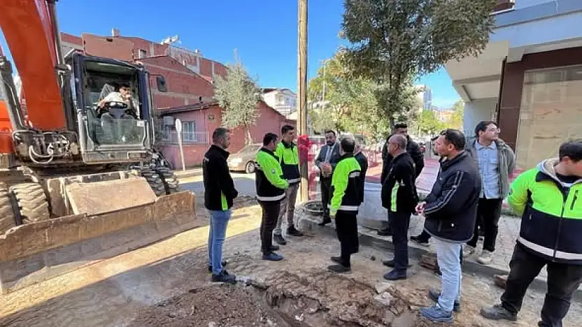 İZSU Ödemiş'te Altyapı Yatırımlarında Yüzde 60'a Ulaştı