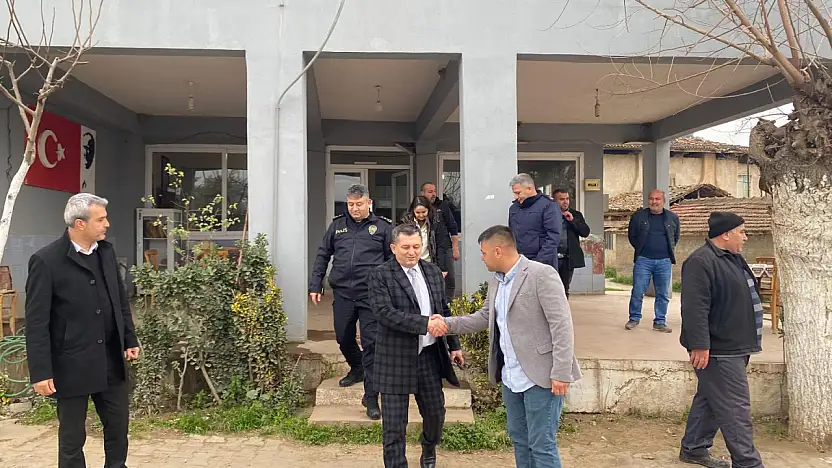 KAYMAKAM ERDOĞAN'DAN MAHALLE ZİYARETLERİ