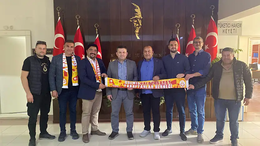 Ödemiş Galatasaray Taraftar Derneği'nden Kurumlara Ziyaret Turu