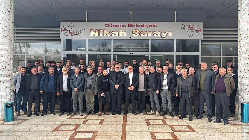 ÖDEMİŞ KARAKAŞ TURİZM SAHİBİ HALİL KARAKAŞ, ŞOFÖRLER VE OTOMOBİLCİLER ESNAF ODASI BAŞKANLIĞINA ADAYLIĞINI AÇIKLADI