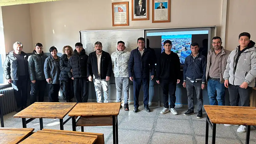 Ödemiş MTAL'de Erasmus bilgilendirmesi yapıldı