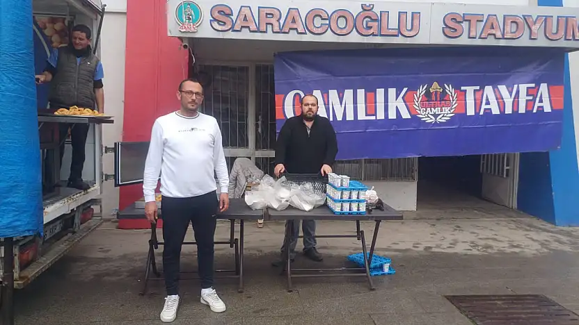 Ödemiş'te Çamlık Tayfa'dan Lokma ve Ayran Hayrı