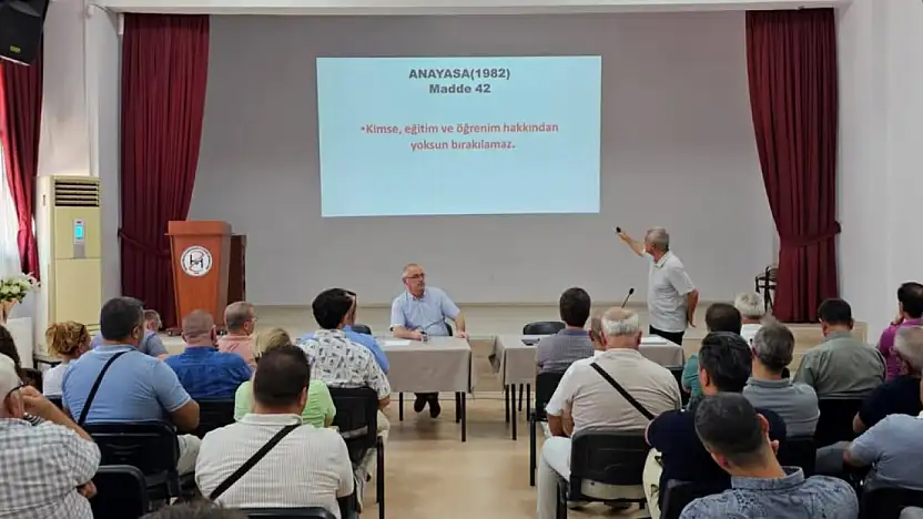 Ödemiş'te Öğretmenlerin Sınıf İçi Etkinliklerine Yönelik Bilgilendirme Toplantısı Düzenlendi