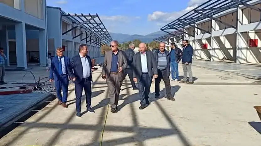 Ödemiş'te Yeni Oto Galericiler Sitesi İncelemeleri Sahada Yapıldı