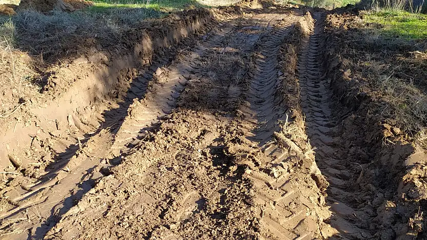 Ödemiş'te yol sorunu