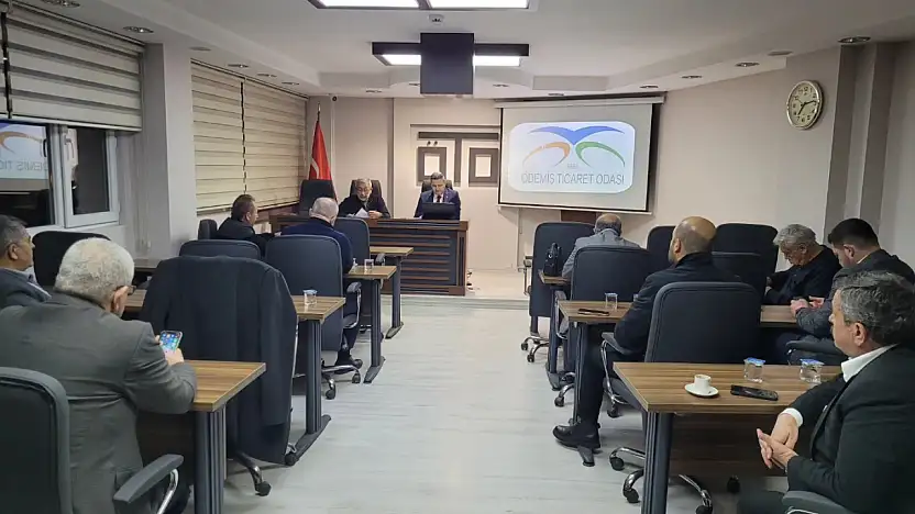 ÖDEMİŞ TİCARET ODASI 2026 YILI İLK MECLİS TOPLANTISINI YAPTI