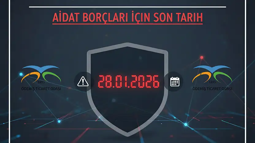 ÖDEMİŞ TİCARET ODASI'NDAN ÜYELERE KRİTİK UYARI: AİDAT BORÇLARI İÇİN SON TARİH 28 OCAK 2026