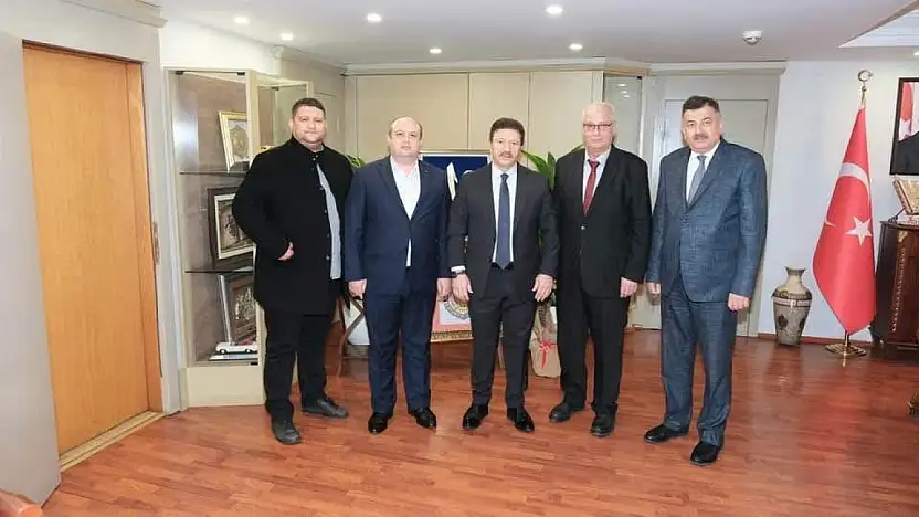 TAHİR SİLAY ESNAFIN TALEPLERİNİ TŞOF GENEL BAŞKANI YİĞİNER'E TAŞIDI