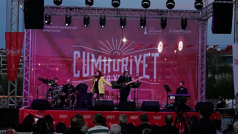 Tire'de Cumhuriyet'in 102. Yılı Büyük Coşkuyla Kutlanmaya Başladı