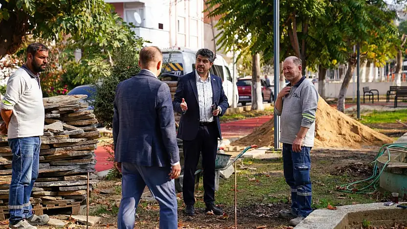 Tire'de Üst Yapı Çalışmaları Hız Kazandı