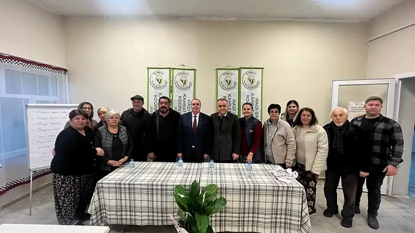 TİRE TİCARET ODASI BAŞKANI YENİ KOOPERATİFİ ZİYARET ETTİ