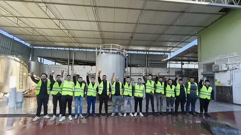 Ülkü Ocakları Ödemiş'ten İzmir İl Başkanlığı Hayvancılık Merkezine Ziyaret