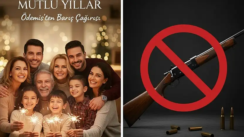 YILBAŞI MESAJI: SİLAH SESLERİ DEĞİL, HUZUR VE MUTLULUK ÖNDE OLMALI