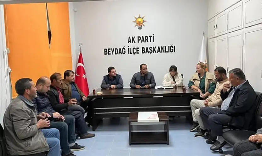 AK Parti Beydağ İlçe Teşkilatı Haftalık Olağan Toplantısını Gerçekleştirdi