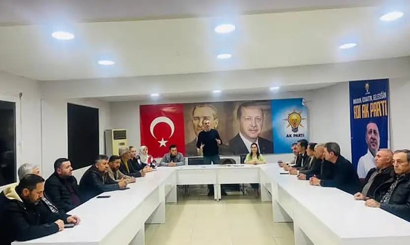 AK Parti Ödemiş İlçe Teşkilatı Olağan Toplantısını Gerçekleştirdi