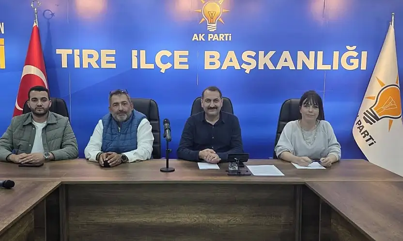 AK Parti Tire İlçe Teşkilatı Yönetim Kurulu Toplantısını Gerçekleştirdi
