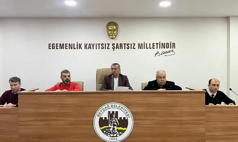 BEYDAĞ'DA OLAĞANÜSTÜ MECLİS TOPLANTISI GERÇEKLEŞTİRİLDİ